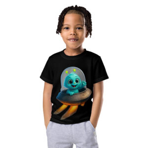 T-Shirt mit Rundhalsausschnitt für Kinder